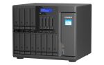 QNAP TS-1655 NAS Tower Intel Atom® C5125 8 GB DDR4 0 TB QNAP Turbo System Schwarz