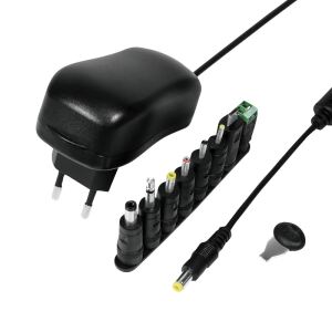 LogiLink PA0167 Netzteil & Spannungsumwandler Drinnen 12 W Schwarz