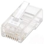 Intellinet 100er-Pack Cat6 RJ45-Modularstecker, UTP,...