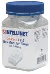 Intellinet 100er-Pack Cat6 RJ45-Modularstecker, UTP,...