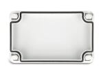 DELOCK Installationsgehäuse IP65 wasserdicht 130x80x70mm gr.