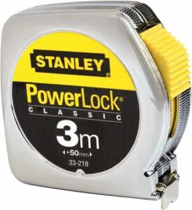 Stanley Bandmaß Powerlock Metall 3m/12,7mm