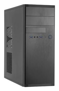 Chieftec HQ-01B-OP Computer-Gehäuse Midi Tower Schwarz