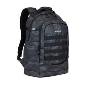 Rivacase Sherwood Rucksack Camouflage Polyester, Polyurethan