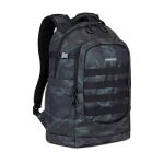Rivacase Sherwood Rucksack Camouflage Polyester, Polyurethan