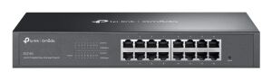 TP-Link Omada ES216G Netzwerk-Switch Managed L2 Gigabit Ethernet (10/100/1000) Schwarz