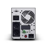 CyberPower OLS1000EA-DE Doppelwandler Online USV 1000VA/900W Tower, ECO Mode, LCD, USB, Expansion Port für opt. Netzwerkkarten