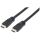 Manhattan High Speed HDMI-Kabel mit Ethernet-Kanal, CL3-zertifiziert für Wandinstallationen, HEC, ARC, 3D, 4K@60Hz, CL3, HDMI-Stecker auf HDMI-Stecker, geschirmt, schwarz, 8 m