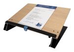 R-Go Tools Dokumentenhalter R-Go Read2Write, geeignet zum Lesen und Schreiben, ergonomisch, mit Handgelenkstütze, Eichenholz