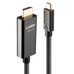 Lindy 43317 Videokabel-Adapter 10 m USB Typ-C HDMI Typ A...