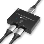 Techly IDATA-DP-2DP-8KT Video-Switch DisplayPort