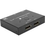Techly IDATA-DP-2DP-8KT Video-Switch DisplayPort