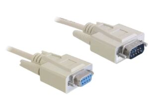 DeLOCK Serielles Kabel D-Sub 9 Stecker zu Buchse 2 m