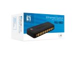 LevelOne FEU-0812 Netzwerk-Switch Unmanaged Fast Ethernet (10/100) Schwarz