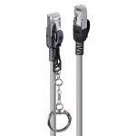 Lindy 47607 Netzwerkkabel Grau 10 m Cat6a S/FTP (S-STP)