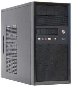 Chieftec CT-01B-OP Computer-Gehäuse Mini Tower Schwarz