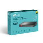 TP-Link 10-Port Gigabit Desktop Switch mit 8-Port PoE+