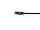 Equip Cat.6A S/FTP Patchkabel, gewinkelter zu geradem Stecker, 1,0 m, Schwarz
