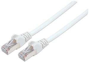 Intellinet Netzwerkkabel, Cat6, S/FTP, LS0H, RJ45-Stecker/RJ45-Stecker, 7,5 m, weiß