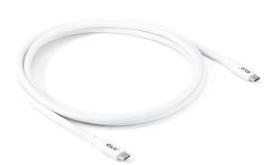 CLUB3D USB C kabel Weiß