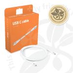 CLUB3D USB C kabel Weiß