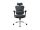 Equip Ergonomischer Premium-Bürostuhl mit Kopfstütze und Armlehnen, Blau-Schwarz