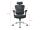 Equip Ergonomischer Premium-Bürostuhl mit Kopfstütze und Armlehnen, Blau-Schwarz