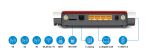Box FRITZ! 6850 5G WLAN-Router Gigabit Ethernet Dual-Band (2,4 GHz/5 GHz) Schwarz, Rot, Weiß