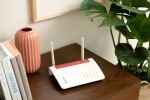 Box FRITZ! 6850 5G WLAN-Router Gigabit Ethernet Dual-Band (2,4 GHz/5 GHz) Schwarz, Rot, Weiß