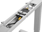 Equip ERGO Elektrisches-Sitz-Steh-Tischgestell, Doppelmotor, grau