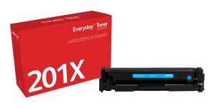 Everyday™ Cyan Tonermodul von Xerox kompatibel mit HP 201X (CF401X), Hohe Kapazität
