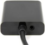 Techly IDATA-HDMI-VGA2A Videokabel-Adapter 0,15 m VGA+3.5mm Schwarz