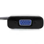 Techly IDATA-HDMI-VGA2A Videokabel-Adapter 0,15 m VGA+3.5mm Schwarz