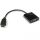 Techly IDATA-HDMI-VGA2A Videokabel-Adapter 0,15 m VGA+3.5mm Schwarz