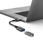 ALOGIC ULCAA-SGR USB Kabel USB 3.2 Gen 1 (3.1 Gen 1) 0,15 m USB C USB A 5 Gbit/s Grau