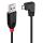 Lindy 31975 USB Kabel USB 2.0 0,5 m USB A Micro-USB B 0,48 Gbit/s Schwarz