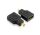 Techly IADAP-HDMI-MD Kabeladapter Micro HDMI D Schwarz