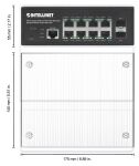 Intellinet 508278 Netzwerk-Switch Managed L2+/L3 Gigabit Ethernet (10/100/1000) Power over Ethernet (PoE) Schwarz