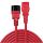 Lindy 30477 Stromkabel Schwarz, Rot 1 m C14-Koppler C13-Koppler