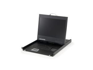 LevelOne KVM-8901DE Konsolenregal 48,3 cm (19") 1440 x 900 Pixel Schwarz