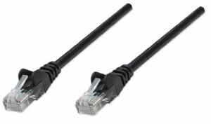 Intellinet Netzwerkkabel, Cat5e, U/UTP, CCA, Cat5e-kompatibel, RJ45-Stecker/RJ45-Stecker, 10,0 m, schwarz