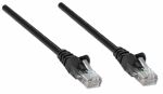 Intellinet Netzwerkkabel, Cat5e, U/UTP, CCA, Cat5e-kompatibel, RJ45-Stecker/RJ45-Stecker, 10,0 m, schwarz