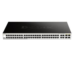 D-Link DGS-1210-52 Managed L2 Gigabit Ethernet (10/100/1000) 1U Schwarz