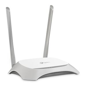 TP-Link TL-WR840N(EU) WLAN-Router Schnelles Ethernet Einzelband (2,4GHz) Grau, Weiß