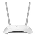 TP-Link TL-WR840N(EU) WLAN-Router Schnelles Ethernet Einzelband (2,4GHz) Grau, Weiß