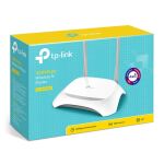 TP-Link TL-WR840N(EU) WLAN-Router Schnelles Ethernet Einzelband (2,4GHz) Grau, Weiß