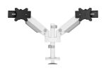 Neomounts DS65S-950WH2 Monitorarm 24-34" - Gasfeder - Topfix - mehrfach verstellbar - 180°-Stopp