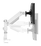 Neomounts DS65S-950WH2 Monitorarm 24-34" - Gasfeder - Topfix - mehrfach verstellbar - 180°-Stopp