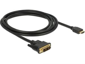 DeLOCK 85584 Videokabel-Adapter 2 m HDMI Typ A (Standard) DVI-D