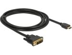 DeLOCK 85584 Videokabel-Adapter 2 m HDMI Typ A (Standard) DVI-D